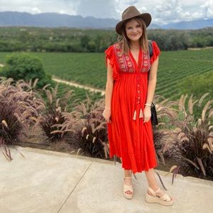 Free People Midi Dress